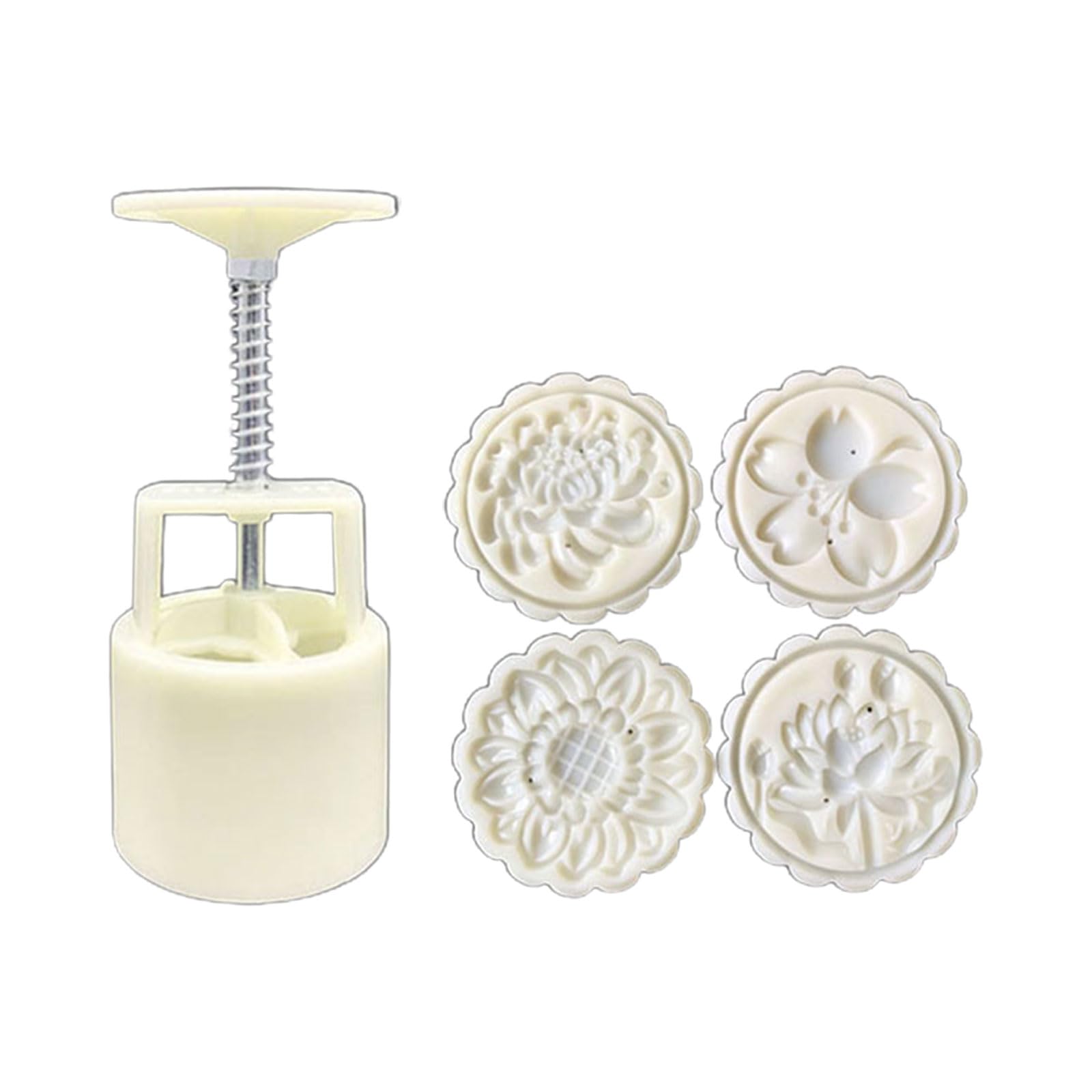 Buxuaaaa 3D Mold Mung Bean Cake Molds Baking Accessories for Kitchen Baking Maker
