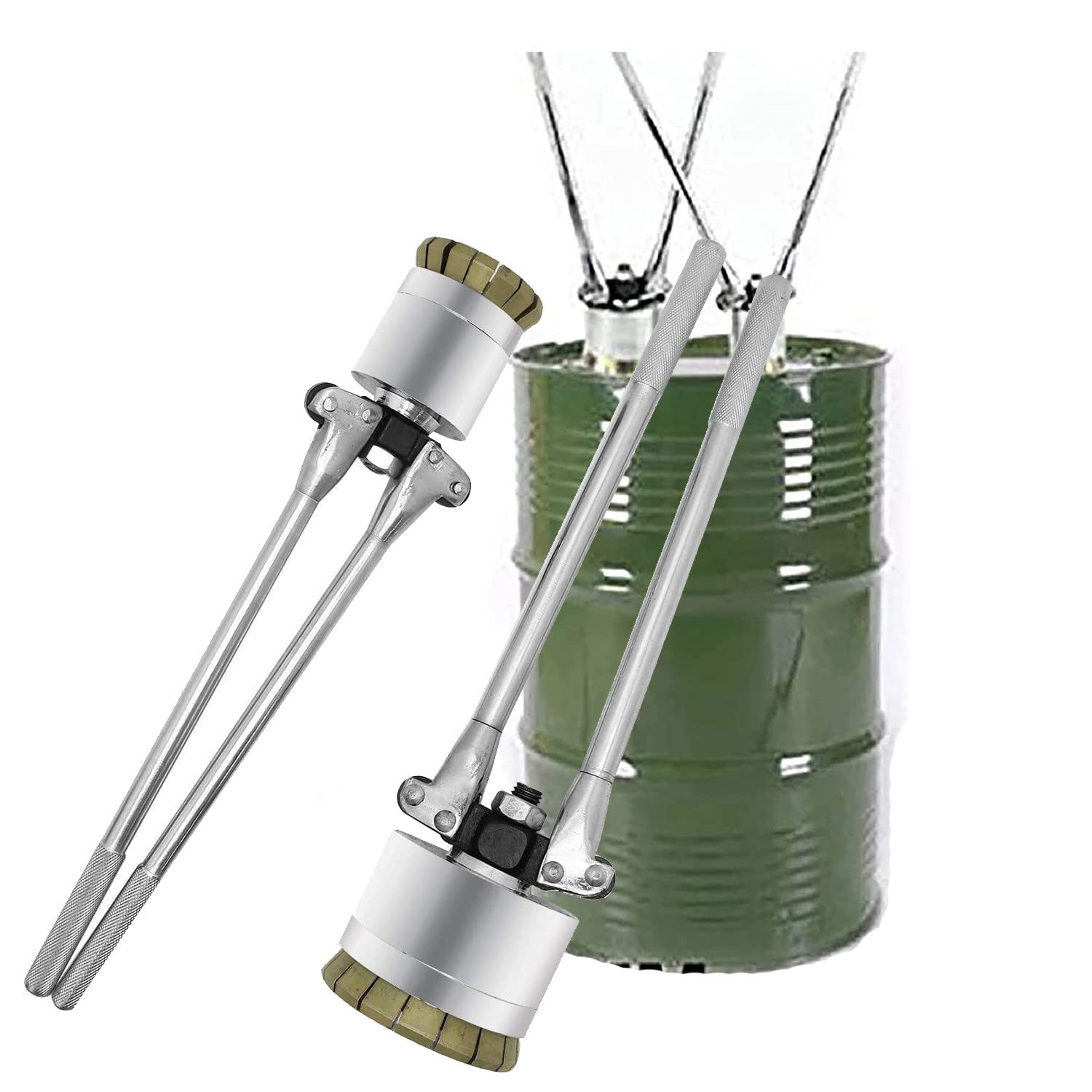 Sigillatrice per Fusti Ferro, Pinza per Sigillare Fusti Petrolio, Pinza per Chiusura Barilotto 200 Litri / 53 Galloni, Sigillante per Crimpatura da 35 E 70 Mm,35MM