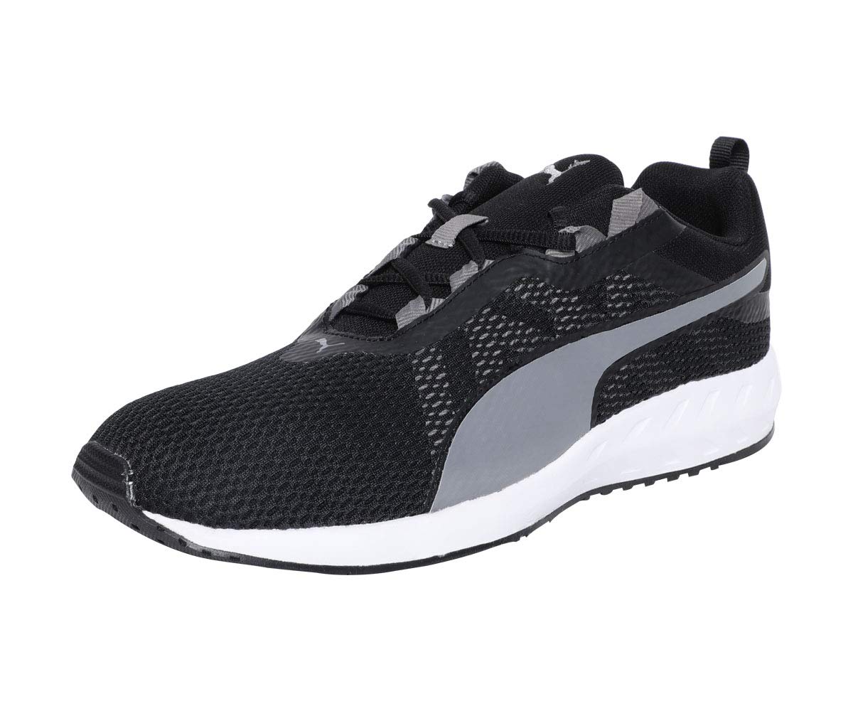 Puma Men's Running Shoes, Black Black-Quiet Shade 03, 6.5 UK