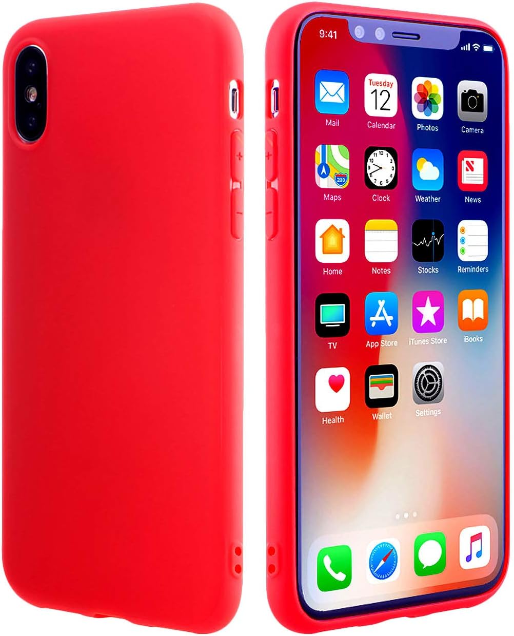 Slim Fit Case for iPhone XR, Soft Flexible Cover Compatible