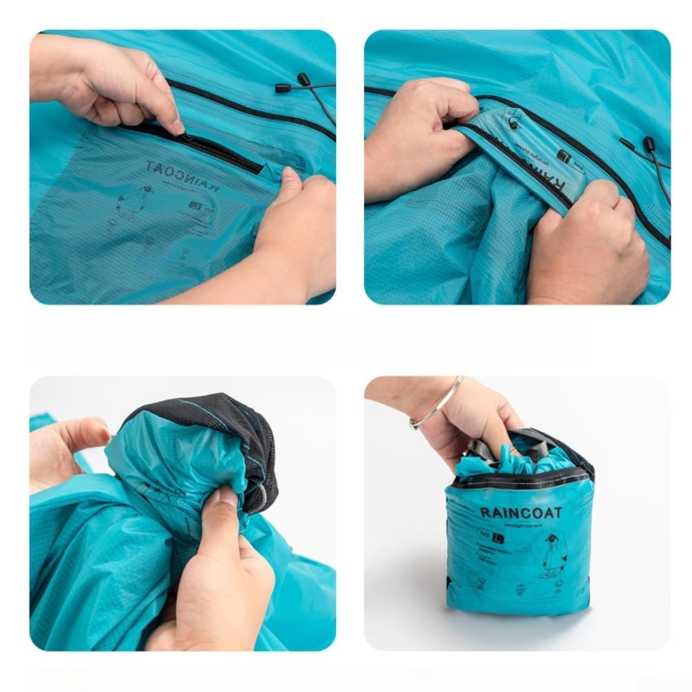 Chubasquero Impermeable PU5000 Nylon 15D Silicona