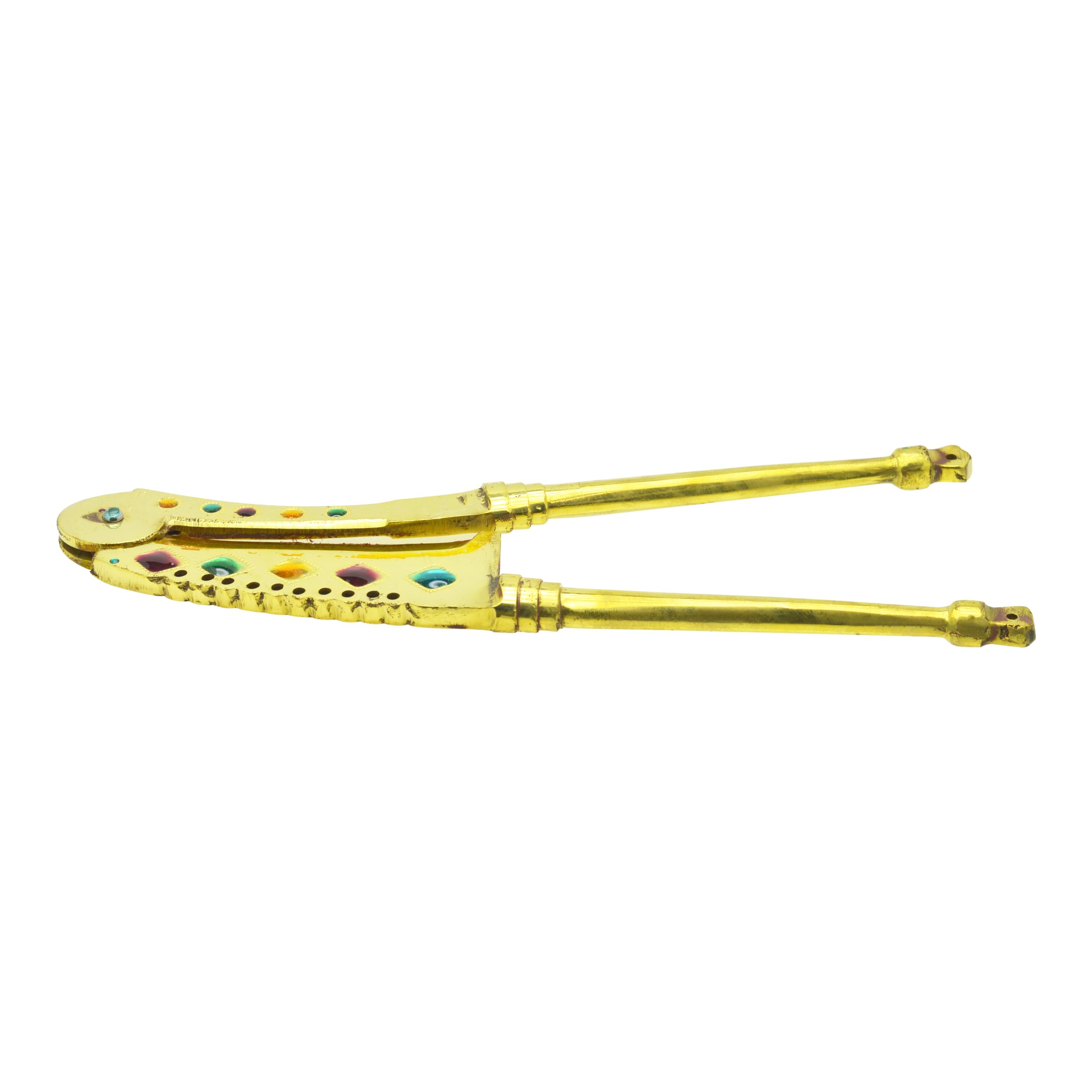 RAJ BRASS NUT CUTTER , X-LARGE , SILVER, 30 cm, SC0010, SUPARI CUTTER , NUTS CUTTER , (Sarota, Sudi & Adkitta)