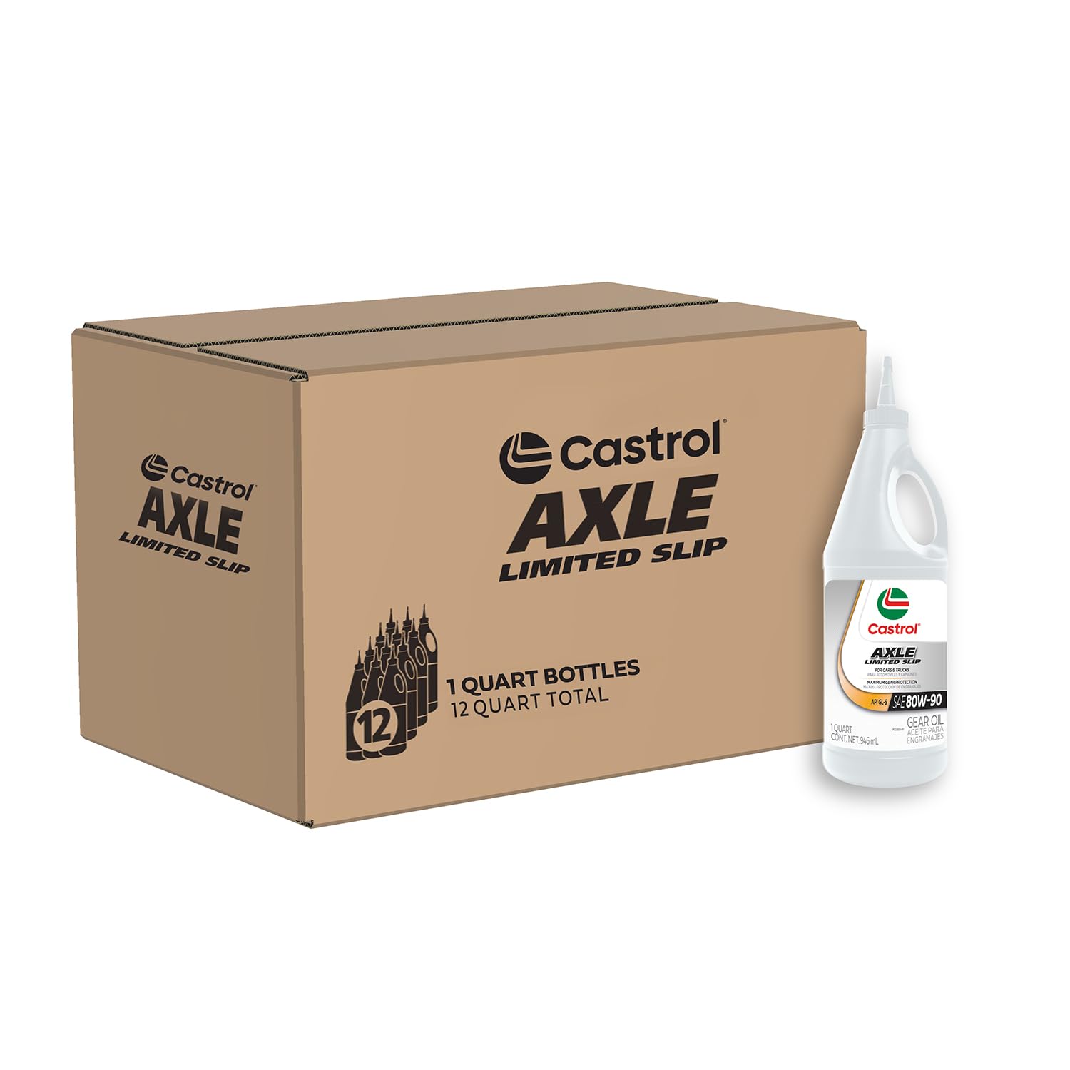 Amazon.com: Castrol Axle Limited Slip 80W-90 Gear Oil - 1 Quart