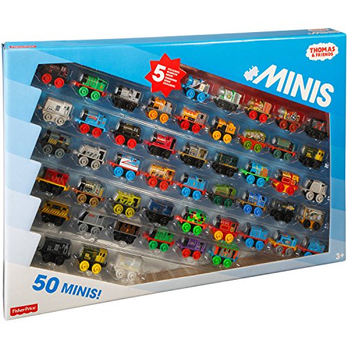 Thomas and Friends Minis Collection of 50 - with 5 Exclusive Warrior Minis