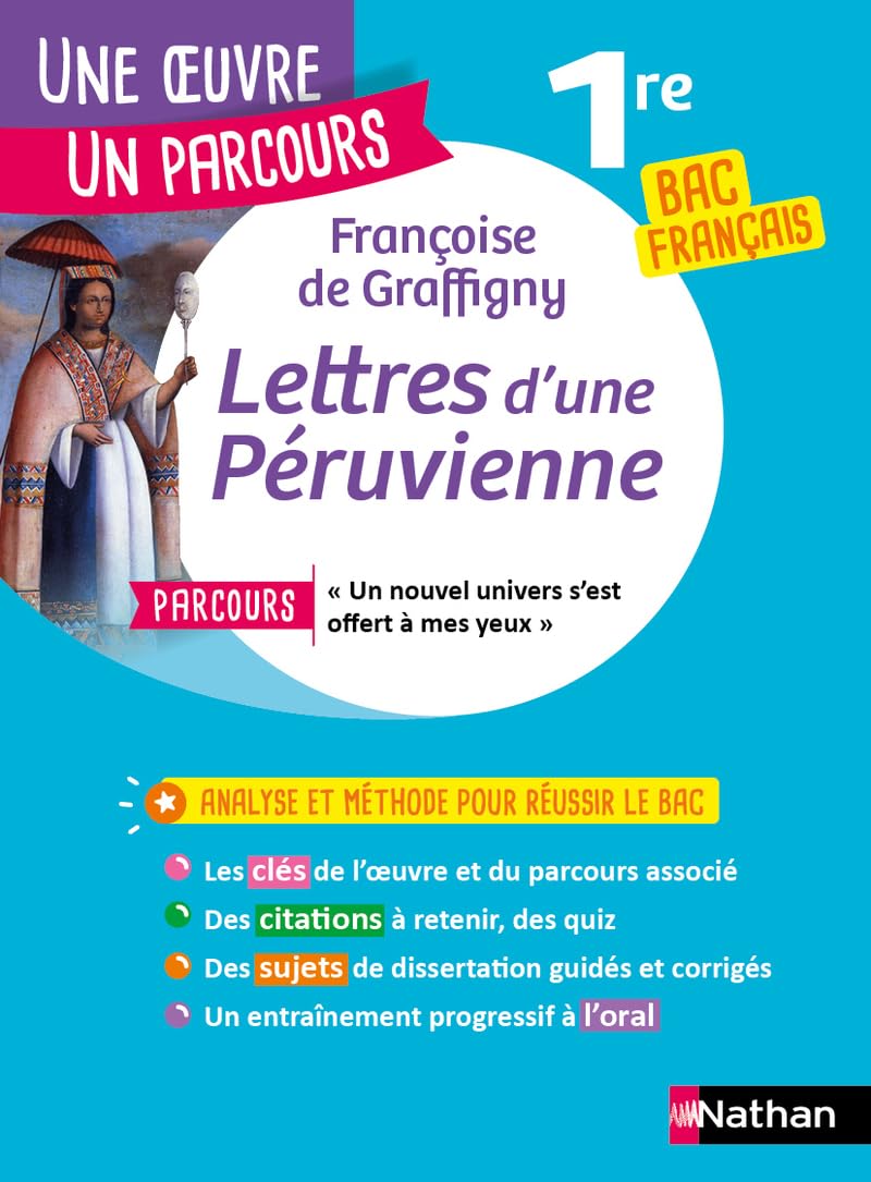 Lettres d'une péruvienne: Parcours "Un nouvel univers s'est offert à mes yeux" bac français 1re