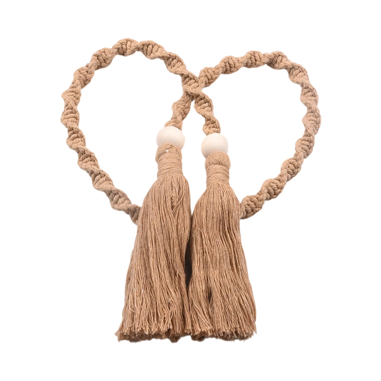 Xjdzineq Decorative Curtain Holdbacks Rope, Farmhouse Tie Backs for Drapes Patio Bedroom Drapery Curtain Decorative Holdbacks