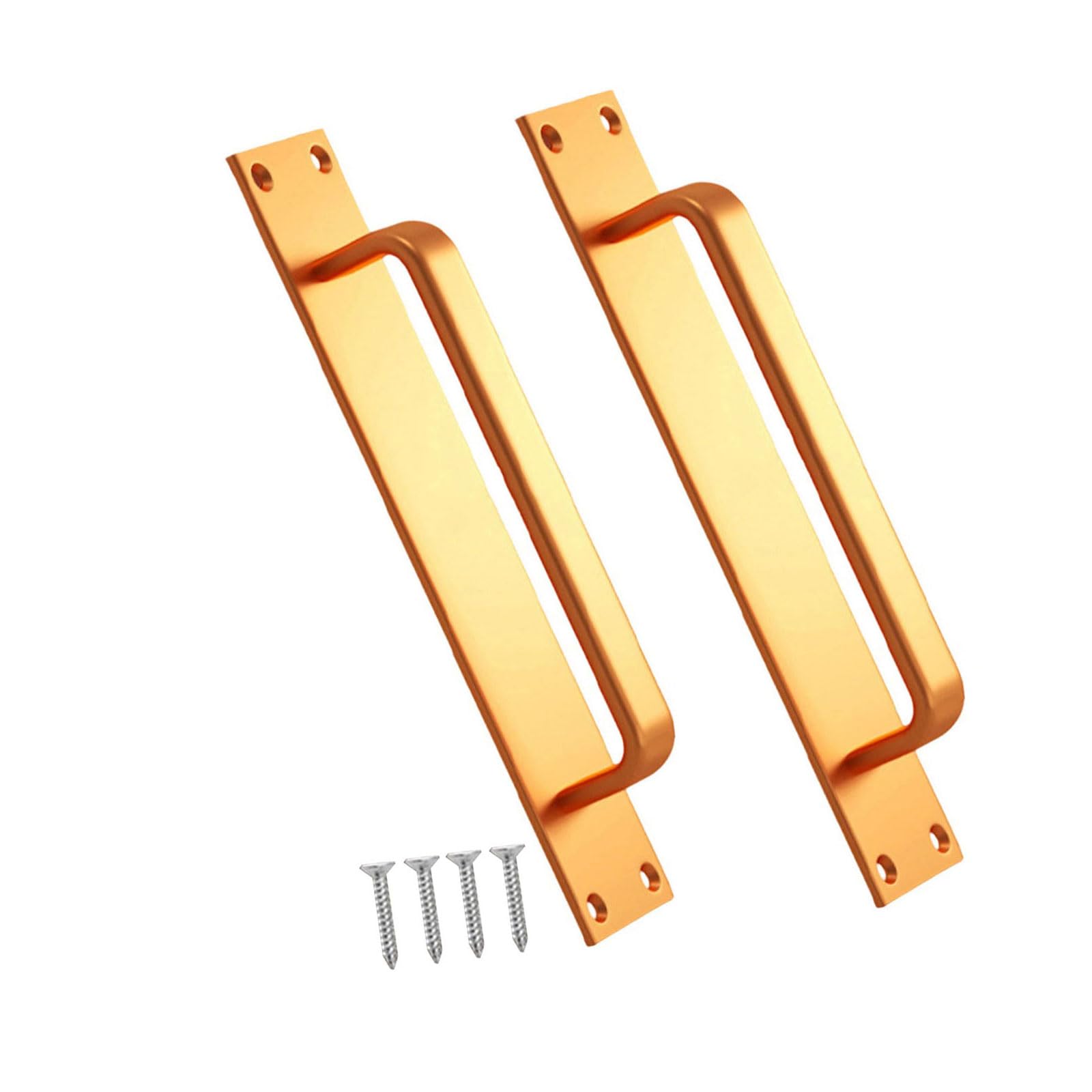 Tertioi Oh! 2 Multipurpose Barn Door Handles Hole Center Heavy Duty Aluminum Alloy Sliding Door Closet Drawer Handles For Bathroom Kitchen Cabinet