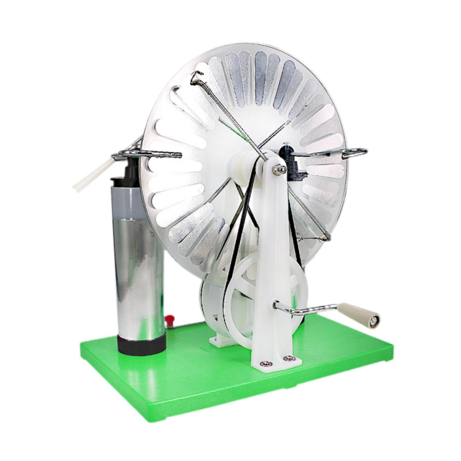 Generador de Electricidad por inducción electrostática Aulas de física interactivas Experiencias de Aprendizaje prácticas estimulantes