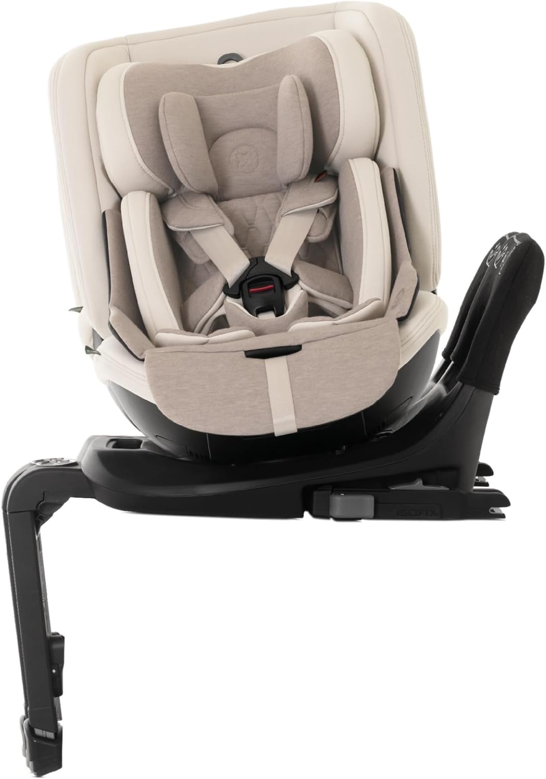 Silver Cross - Motion All Size 2 360 Car Seat - Newborn to 12 years - Isofix Car seat - 5 Point Safety Harness - 360 Rotation - Almond