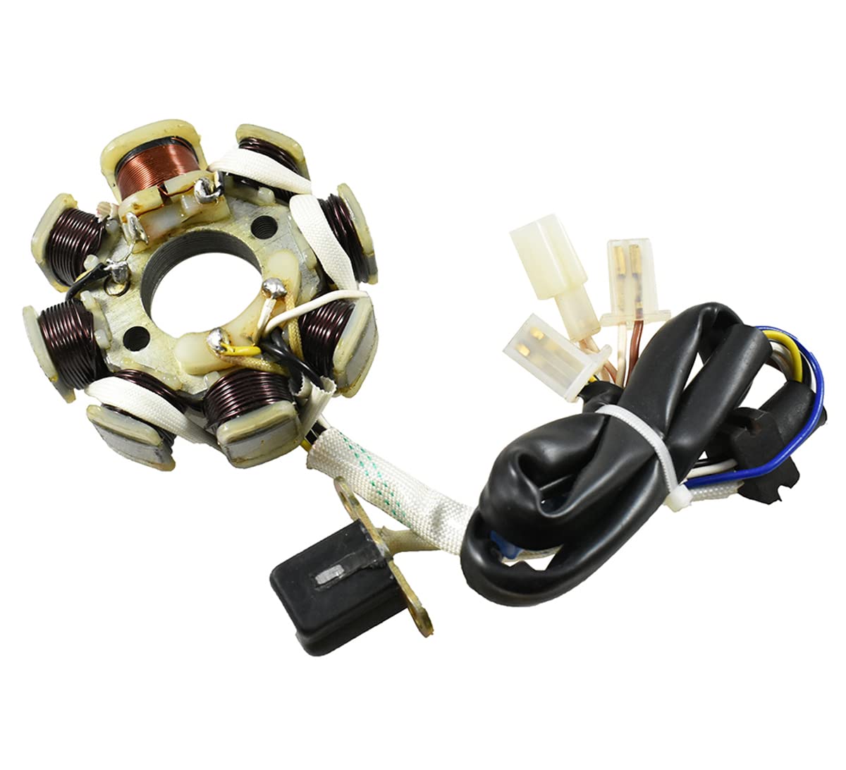 Stator Coil Plate Assembly for TVS Flame-ZIVE (Reference NO. N4320790) |(Original Equipment Manufacturer) ORADO