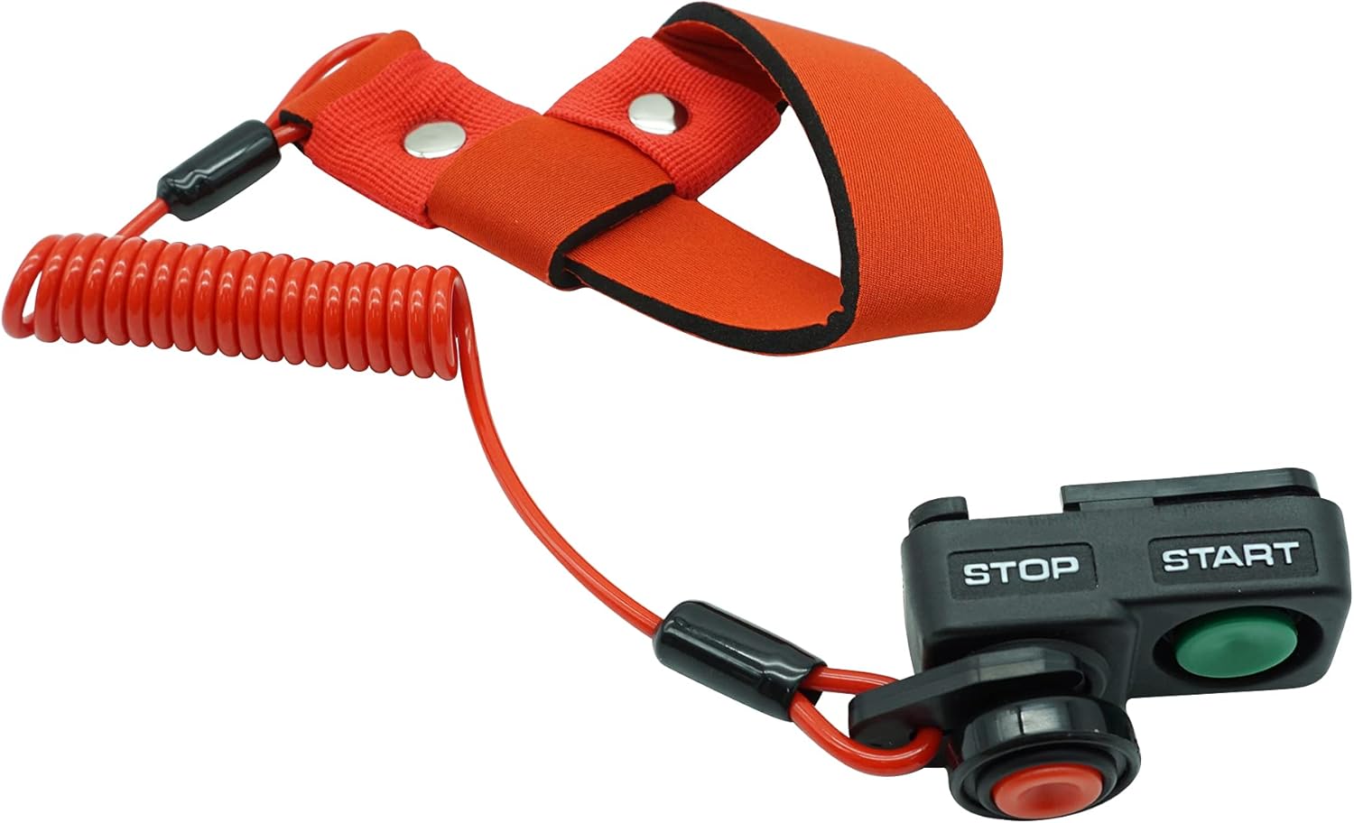 M MATI Safety Tether Lanyard Kill Stop Swtich Upgrade for Kawasaki JS300 JS440 JS550 JS800 JS1500 300SX 550SX 800SXR 1500SXR 32099-3818 92072-3809