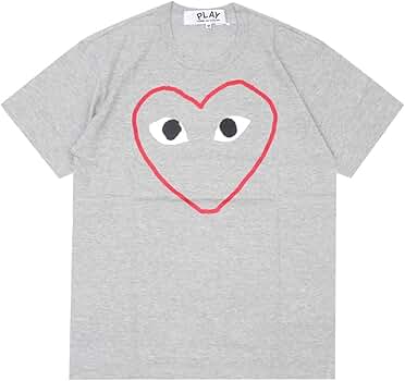 【Play Comme des Garcons】アウトラインハートTシャツ WOMEN'S】PLAY COMME des GARCONS(プレイ コム デ ギャルソン
