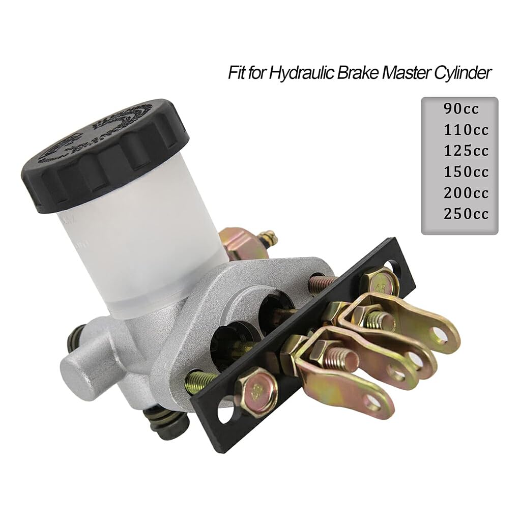 Ensemble maître-cylindre de frein hydraulique pour ATV Go Kart, maître-cylindre Pour Twister Kinroad 90cc -250cc pour Gokart Buggy Quad ATV BIKE 90cc-250cc