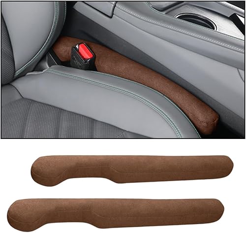 Osilly Relleno de espacio para asiento de automóvil, paquete de 2 organizadores para evitar que las cosas se caigan, bloqueador de caídas de enchufe