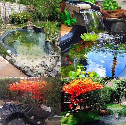 Étangs de jardin sans fuite bâche étanche installation facile