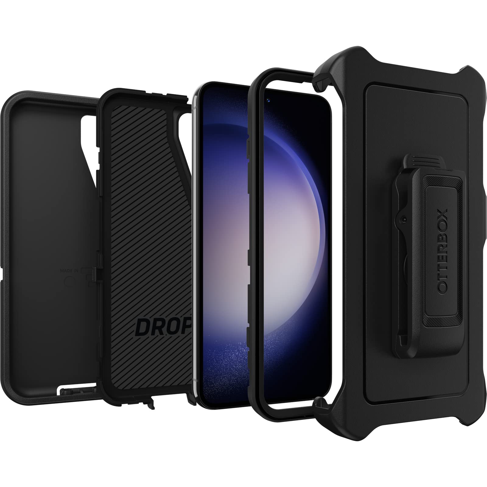 OtterBox Defender Hülle Für Galaxy S20+ – Stoßfest, Nach Militärstandard Getestet, Mit Standfunktion, Ohne Retail-Verpackung