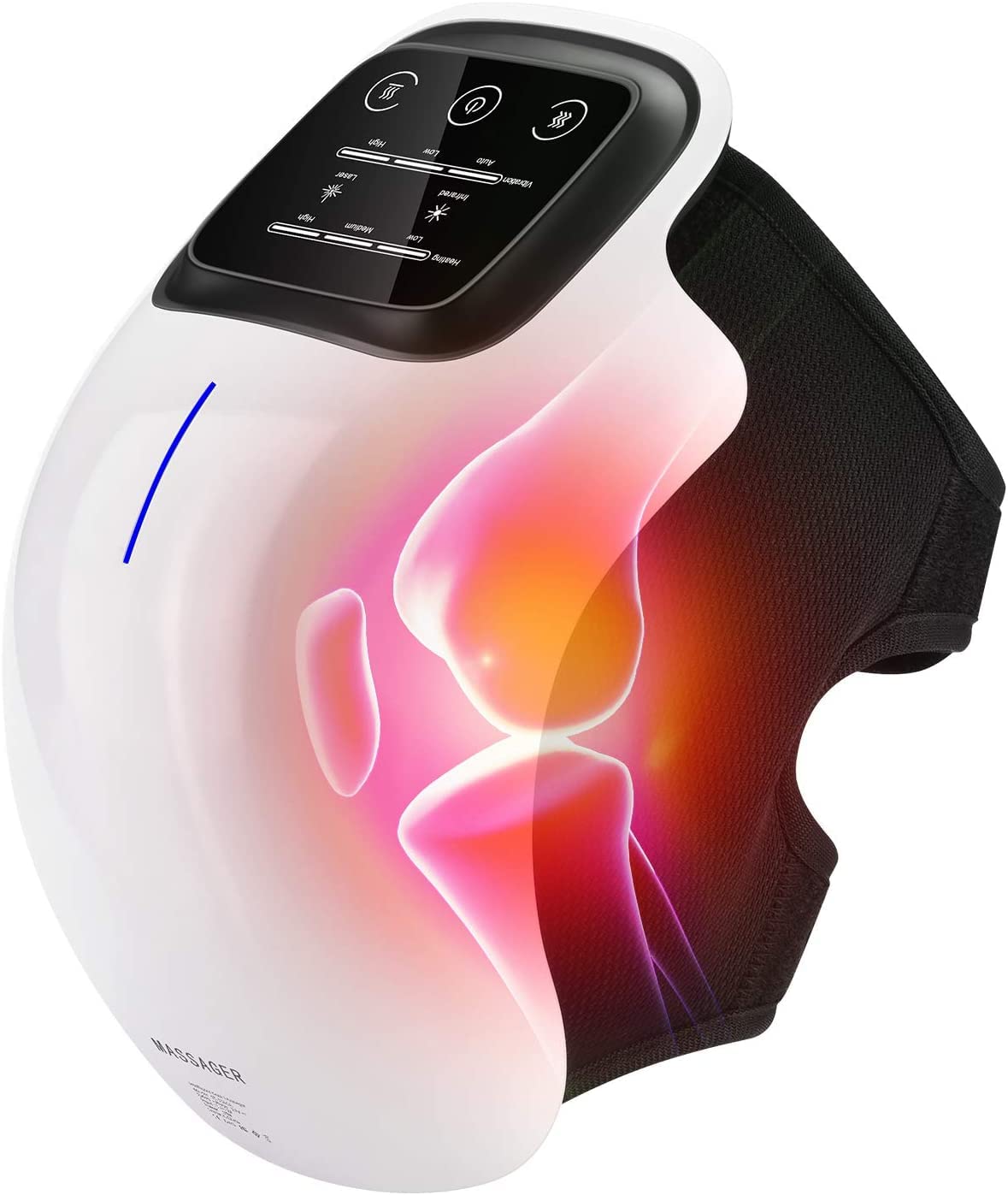 VRINIV Smart Knee Massager Magnetic Vibration Heating Joint Physiotherapy Electric Massage Pain Relief Rehabilitation Equipment (B0BC63CXWN) Amazon Price History, Amazon Price Tracker