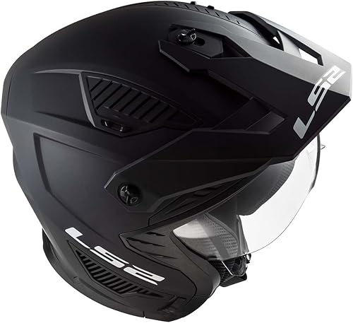 Miniatura 7 de LS2 Cascos Open Face Drifter Casco (Devor Matte SandNaranja - L)