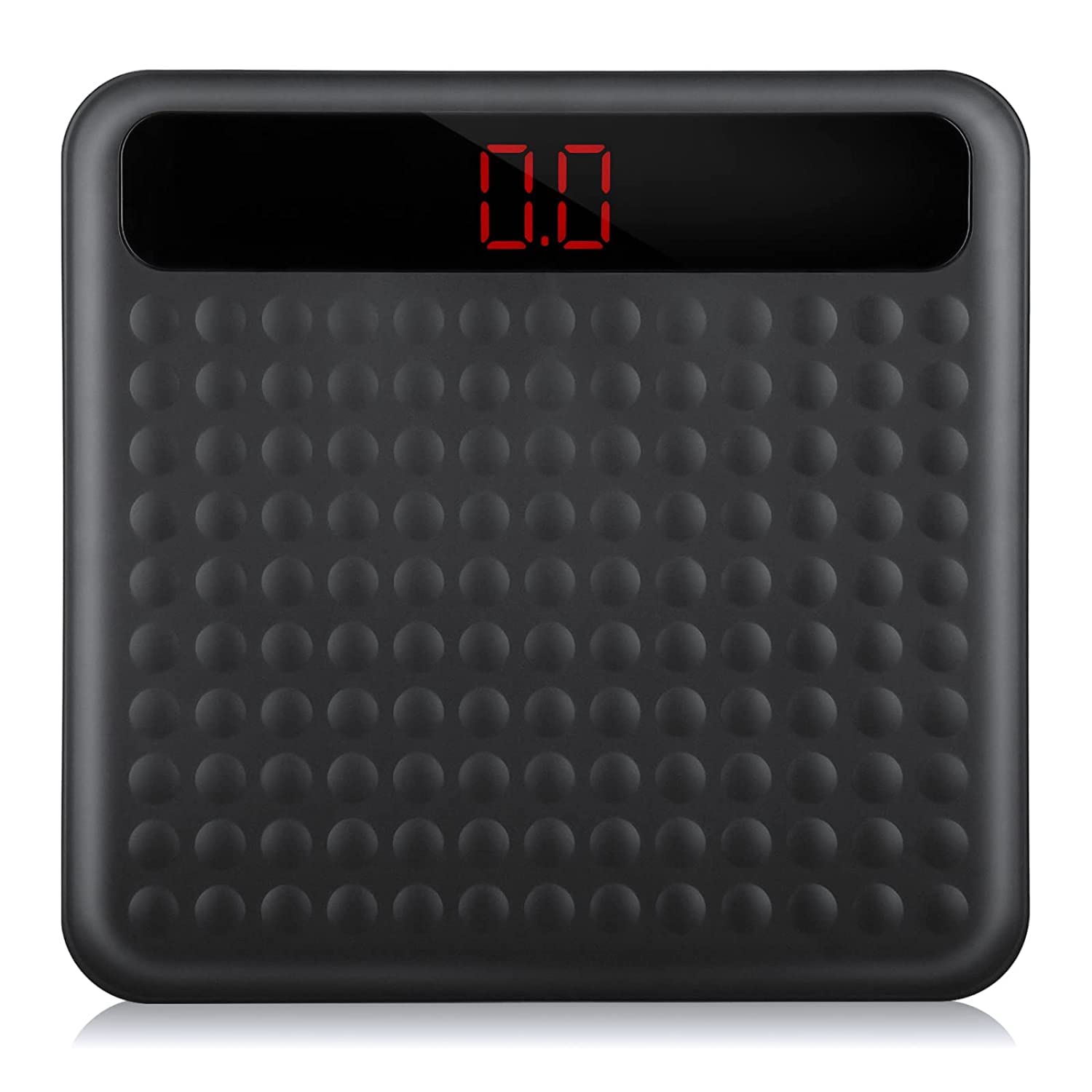 Digital Weight Scale USB Charging Bathroom Weight Scale Three-Color LCD Back Light Display Slim Design 400Ibs 180kg 6mm