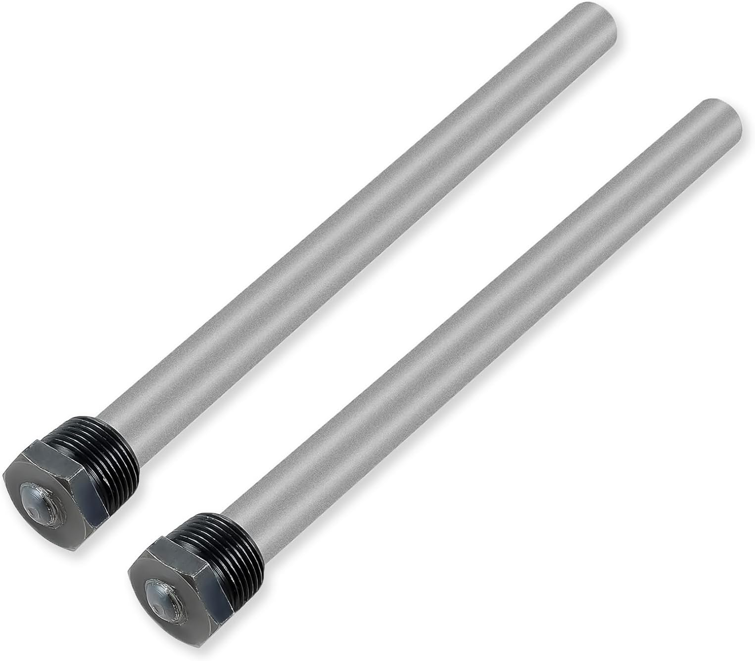 RV Water Heater Anode Rod 2 Pack, Anode Rod for Hot Water Heater, Magnesium Anode Rod Replacement 9.25" Length 3/4" NPT, Long-Lasting Protection Anode Rod for Rv Hot Water Tank