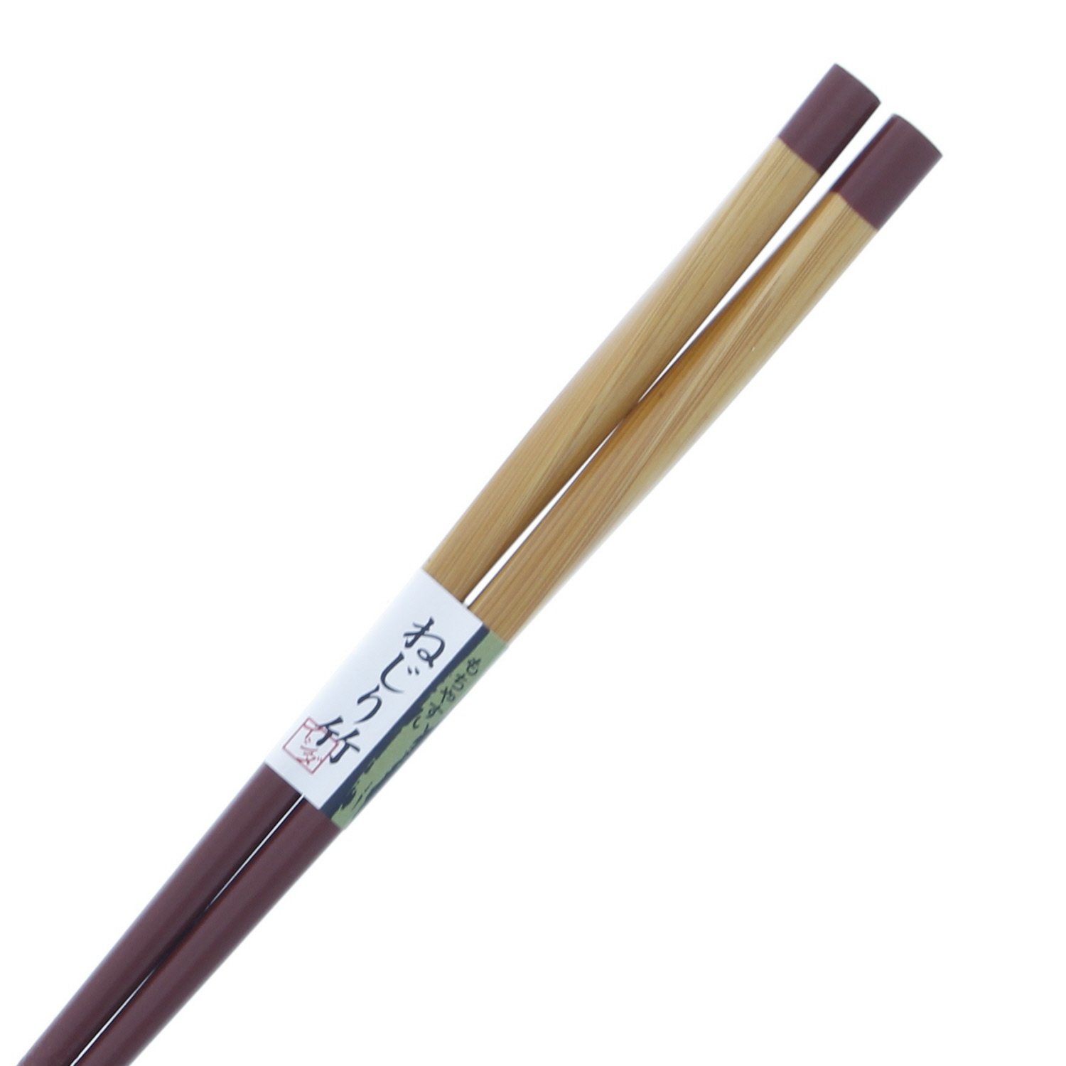 Amazon.com: Chopsticks soot bamboo Twist 根来 20.5 cm
