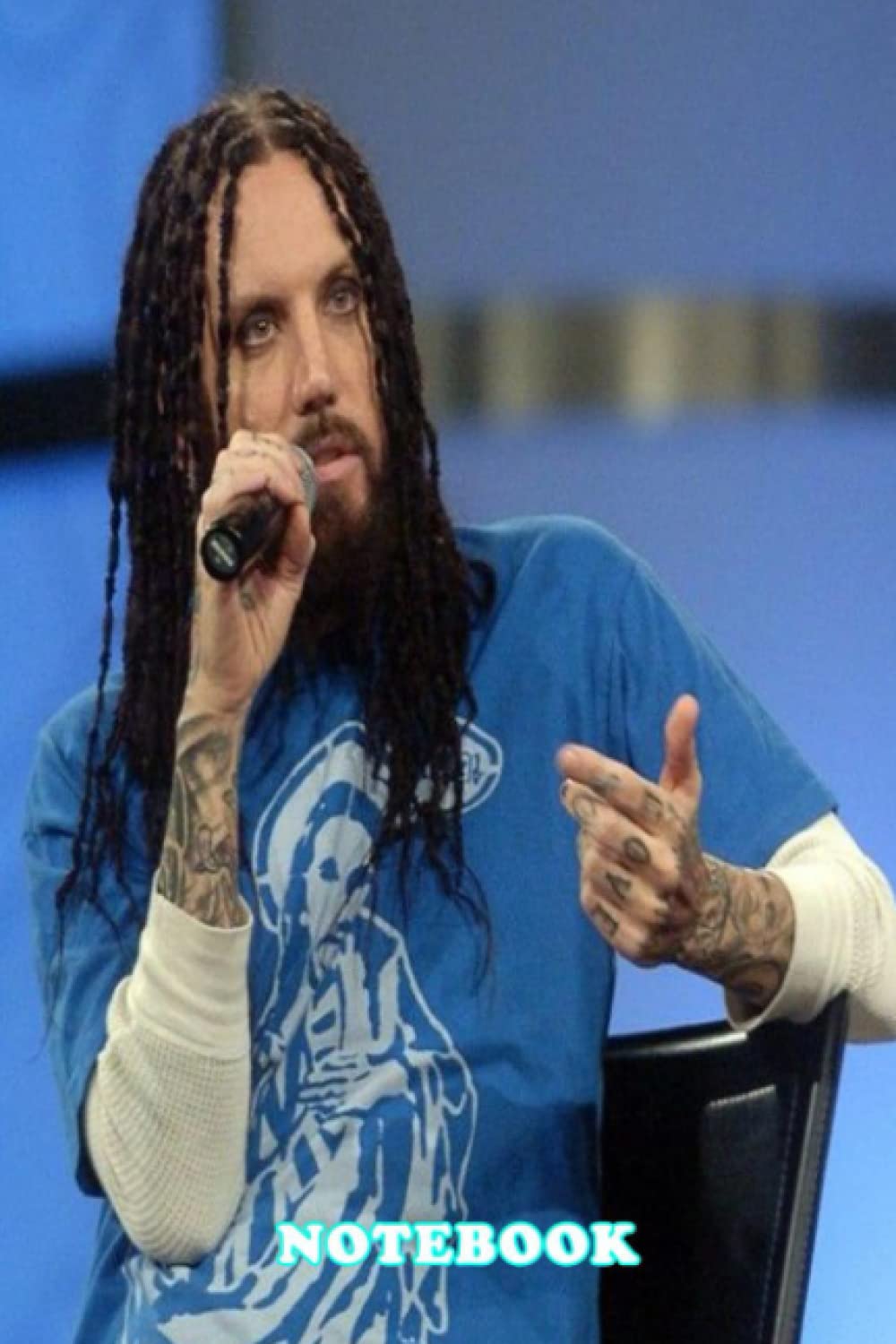 Notebook : Brian Welch Korn Band Lined Journal 6 x 9" 100 Pages for Office, School Supplies , Thankgiving Notebook Gift #43