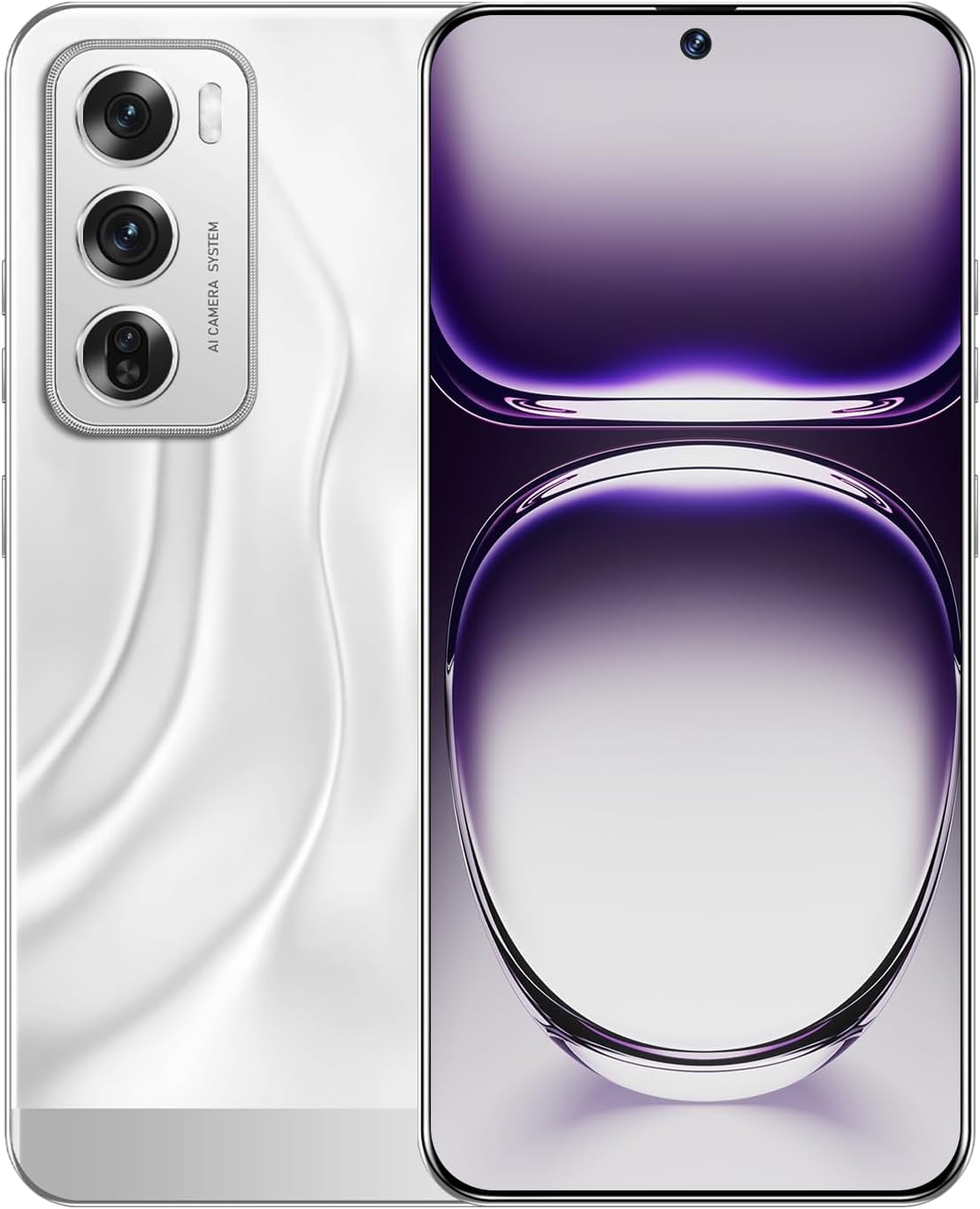 Unlocked Phone Reno 12 Pro Smartphone 8GB+256GB Cell Phone 24MP+50MP Camera Pixels 6800mAh Battery for Extended Standby 6.8 inch HD Screen Mobile Phone 5G Dual SIM (White) Unlocked Phone Reno 12 Pro Smartphone 8GB+256GB Cell Phone 24MP+50MP Camera Pixels 6800mAh Battery for Extended Standby 6.8 inch HD Screen Mobile Phone 5G Dual SIM (White)