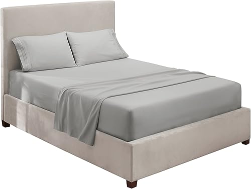 Miniatura 2 de Hearth &amp; Harbor Sábanas tamaño Queen  Juego de sábanas de 4 piezas, sábanas de lujo de doble cepillado para hotel, sábanas y fundas de almohada