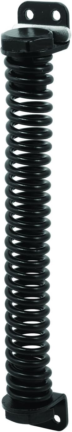 Prime-Line RG 18504 Self Closing Gate Spring, 9 In., Steel, Black, Adjustable (Single Pack)