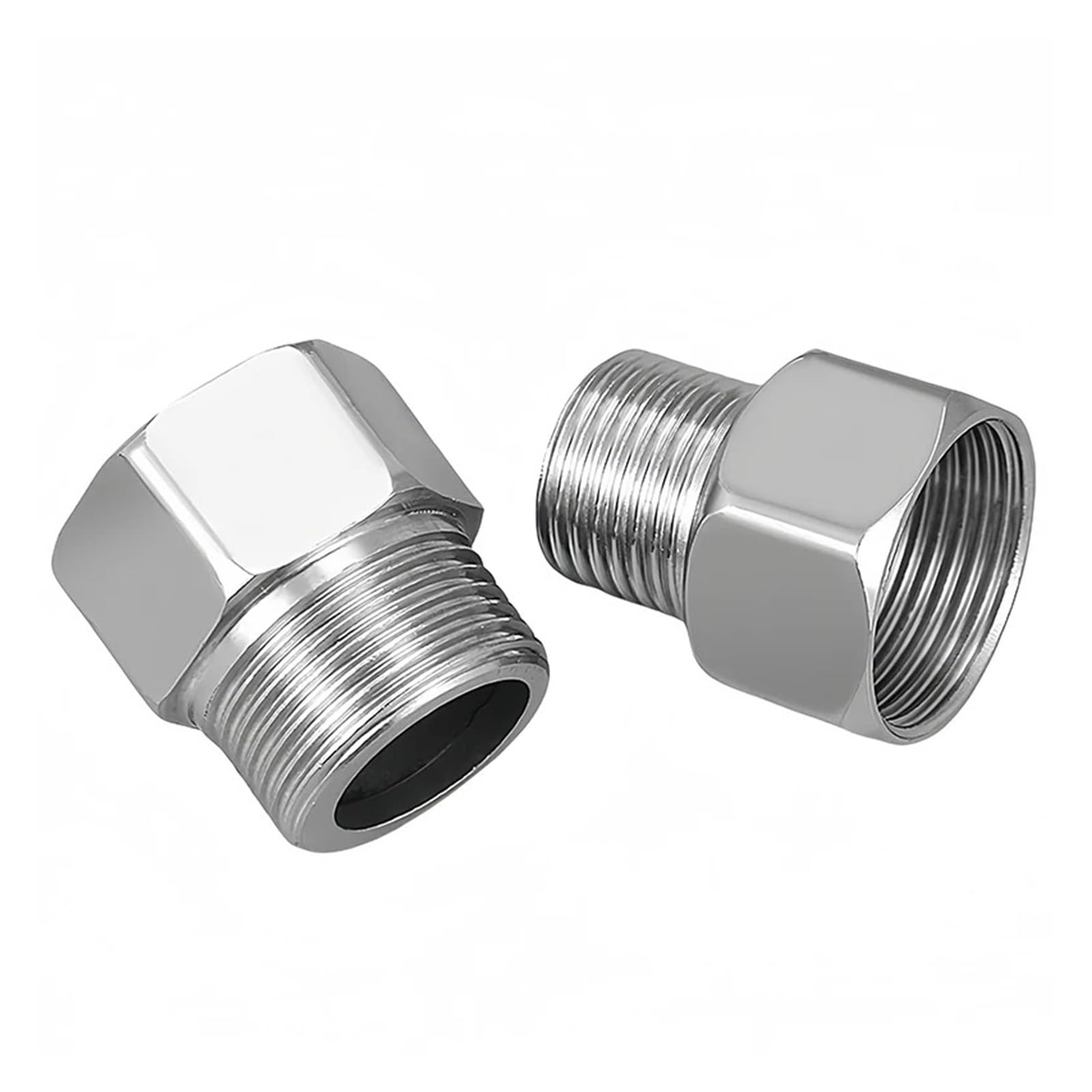 1pc 1" BSP Female Male Thread Extend Reducing Butt Joint Coupler Plumbing Fittings