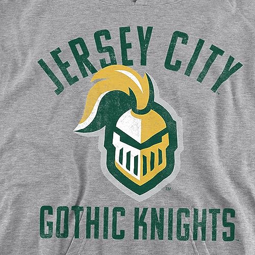 LOGOVISION New Jersey City University Official Gothic Knights Logo Youth Kids Boy/Girls Pull-Over Hoodie2