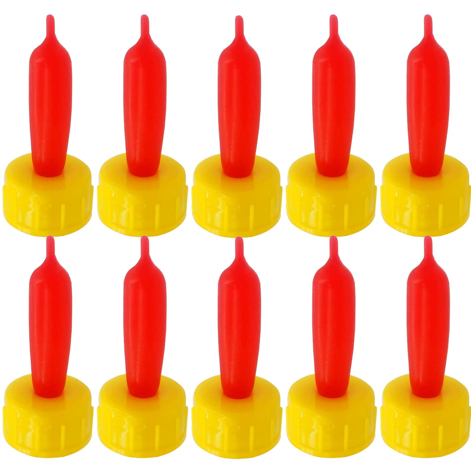 10pcs Animal Milk Drink Nipples - Nursing Lambs, Small Animals Drinks Nipple | Soft Rubber Pacifier Bottle Feeding Artifact Teats, Bottle Pacifier Farm Animal Feeding Supplies for Feeding S