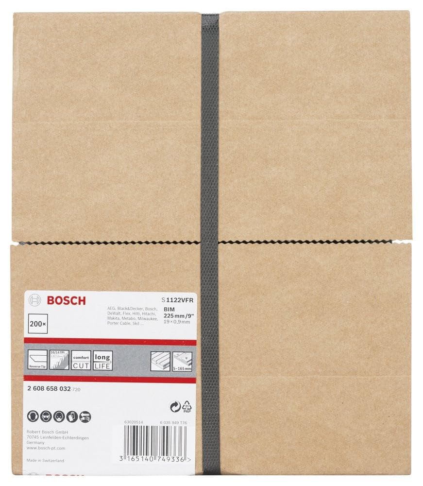 Bosch 2608658032 – Hoja de sierra sable S 1122 VFR Special for Puck Repair