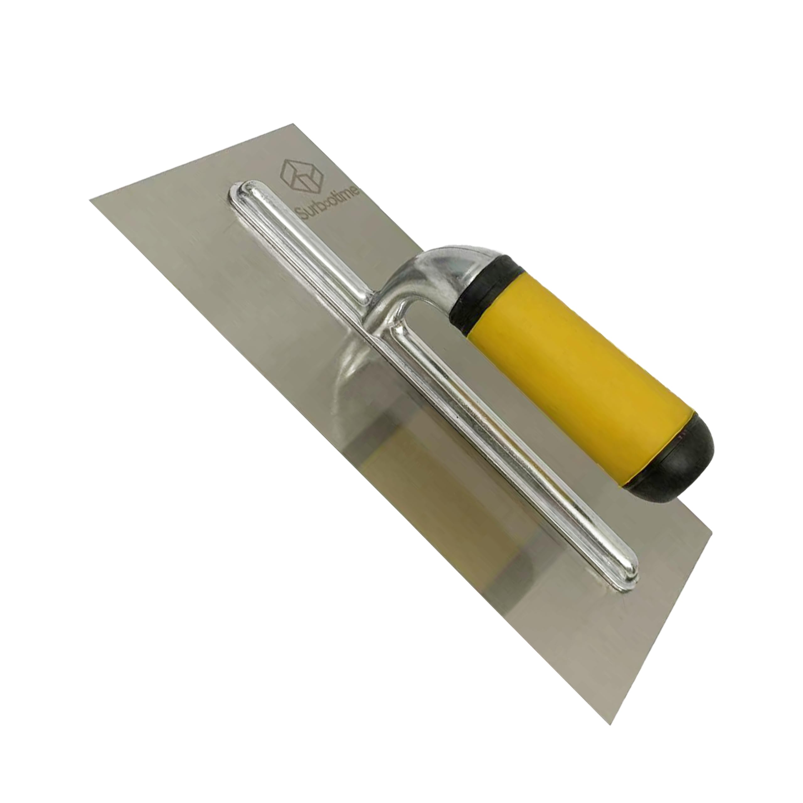 Plastering Trowel 300 * 120mm - Made of Durable Carbon Steel, for Building Bricklaying, with a Soft-Grip Handle. Suitable for DIY Enthusiasts, Construction Workers, and Masons as a Hand Tool