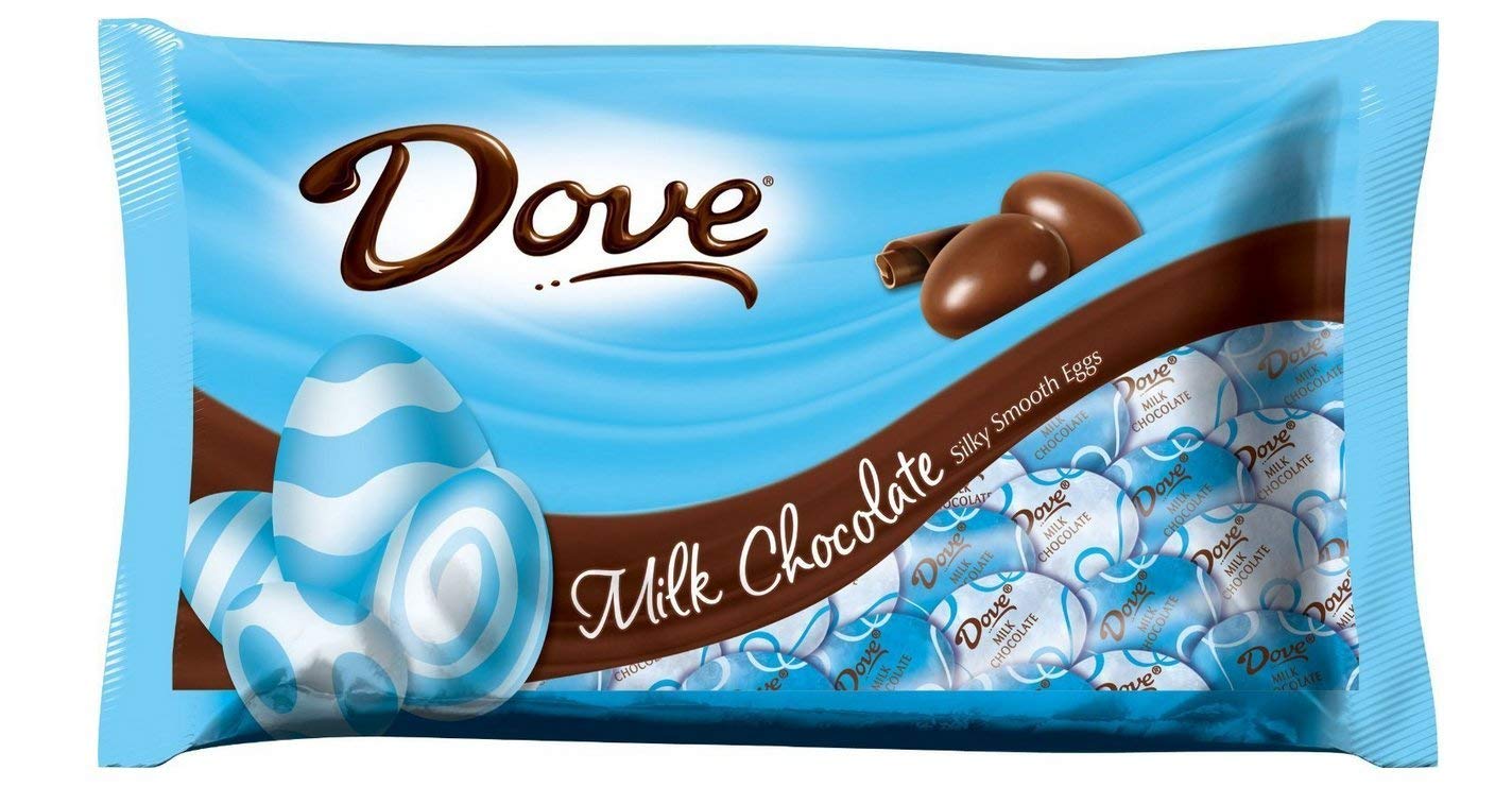 Dove Milk Chocolate Silky Smooth Eggs (Pack of 2) Grocery