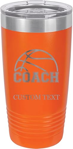 Miniatura 7 de Vaso de acero inoxidable con aislamiento al vacío de 20 onzas personalizado de doble pared grabado con láser, taza de café morada, entrenador de