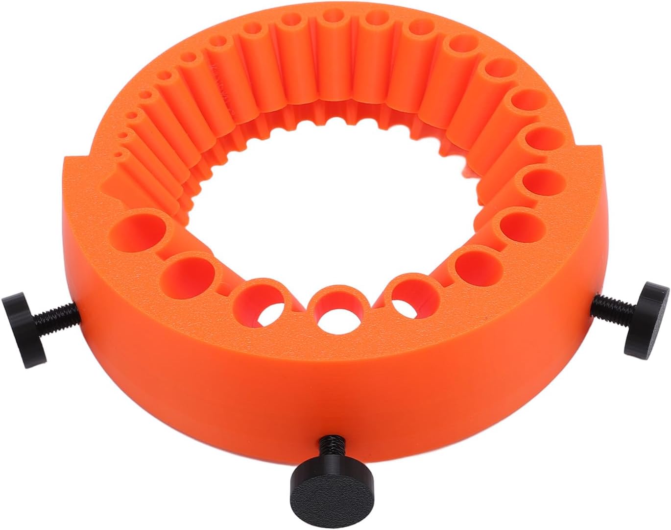 Drill Bit Sharpener, Power Drill Bit Grinding Attachment for 2 to 13mm Bits, with 125mm Angle Grinder Compatibility, ABS Material Long Lasting Performance