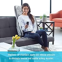 Vista 4 de Homedics Gentle Touch Gel Deluxe Shiatsu Neck, Shoulder and Back Massage Cushion with Heat