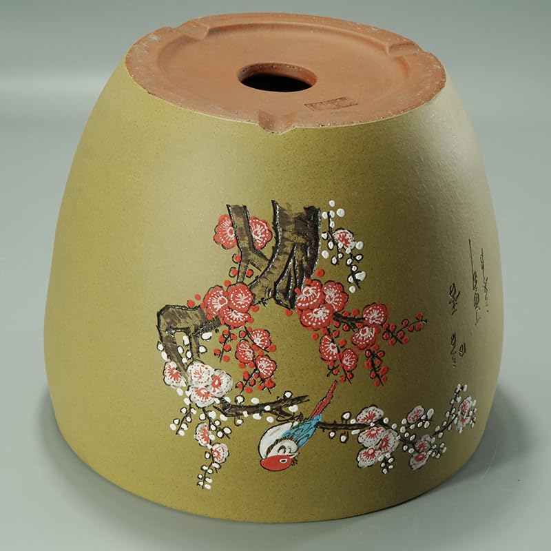 Doniczki do wnętrz fioletowy piasek 30 cm duży kaliber doniczka na orchideę z tacą doniczka ręcznie wykonana kolorowa doniczka na rośliny ogrodowe