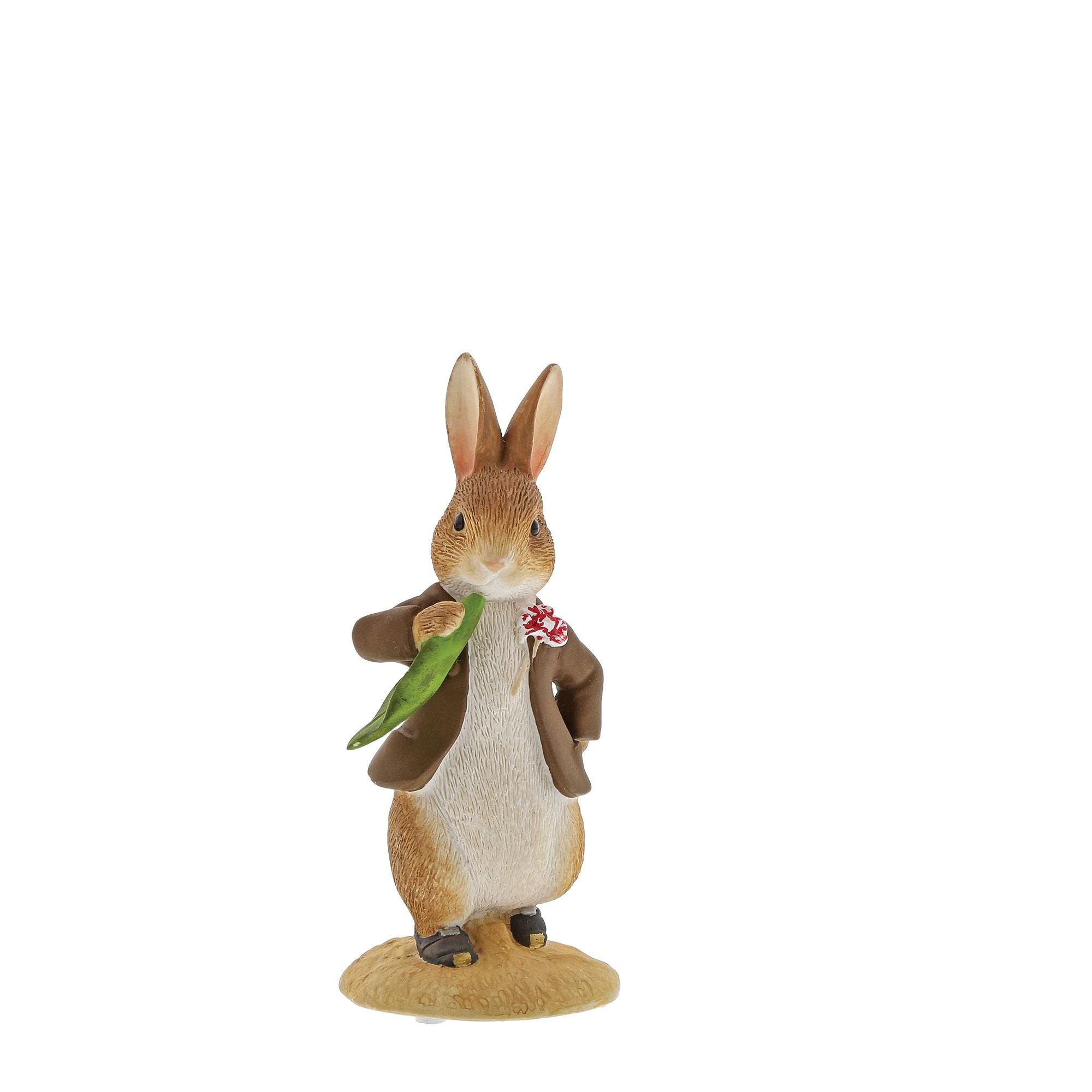 Enesco Multicolour Beatrix Potter Benjamin Ate A Leaf Figurine,A30110