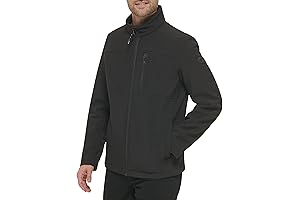 Chaqueta cortavientos resistente al agua para hombre (tallas estándar y grandes y altas)