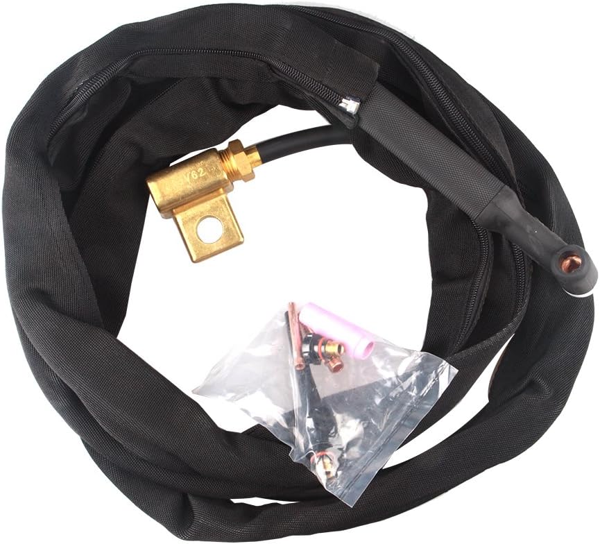 Weldflame WP26F25R 25ft 200Amp AirCooled TIG Welding Torch FlexHead ReadytoGo Package