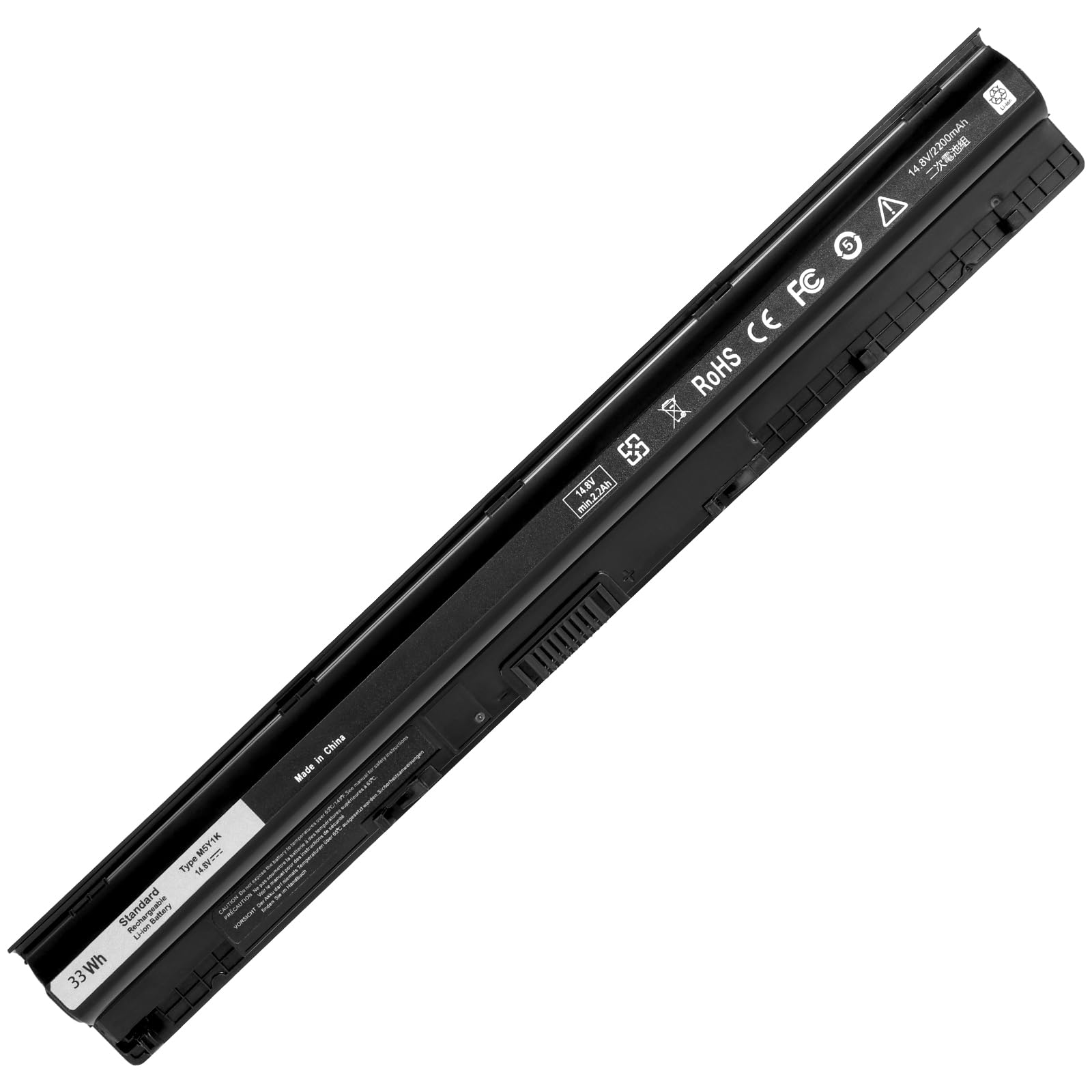 Amazon.com: M5Y1K 14.8V Replacement Laptop Battery for Dell