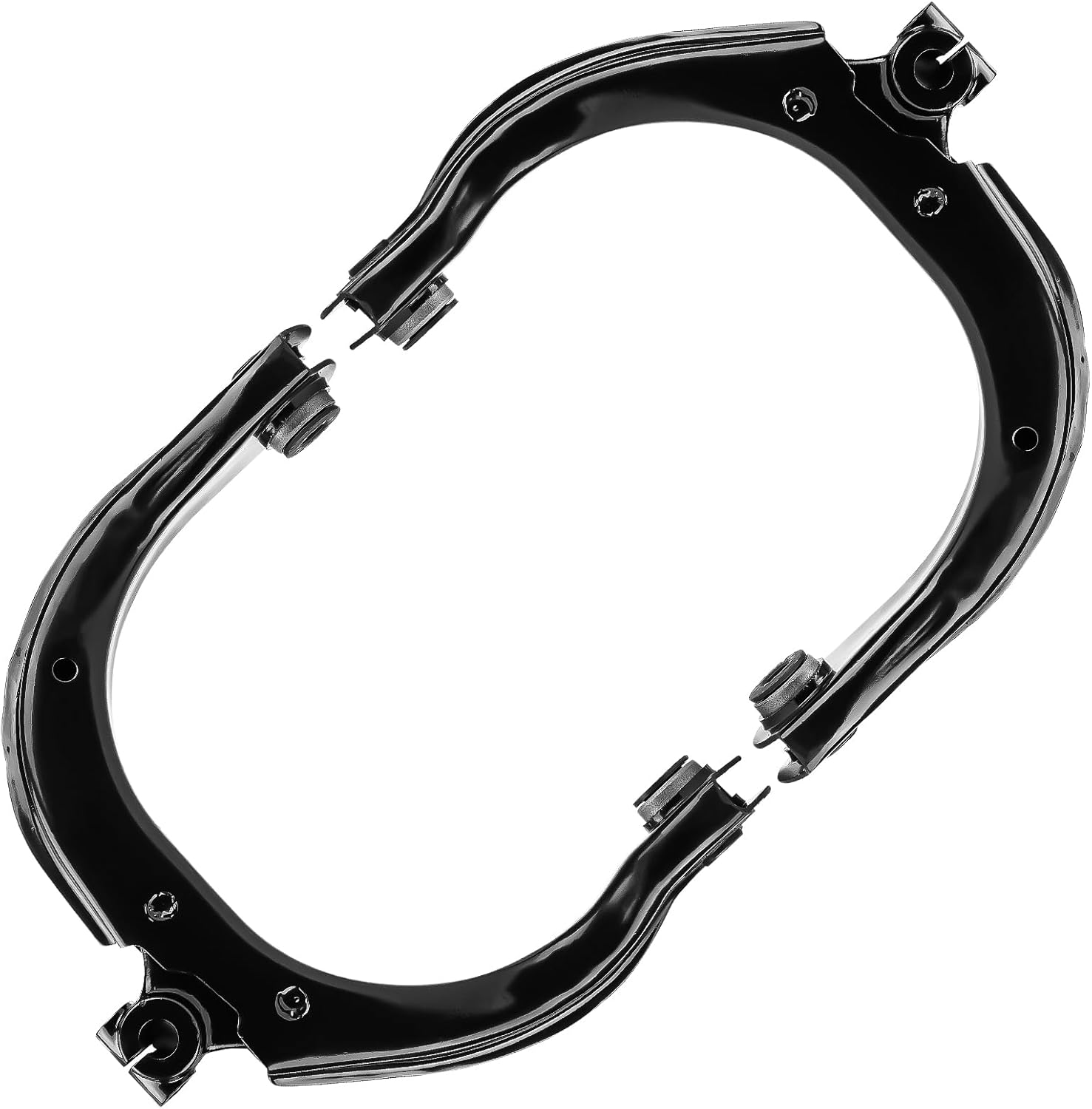 Front Upper Left&Right Control Arms for 04-07 Buick Rainier, 03-06 Chevy SSR, 02-09 Chevy Trailblazer/GMC Envoy, 03-08 Isuzu Ascender, 02-04 Oldsmobile Bravada, 05-09 Saab 9-7X (2pc)