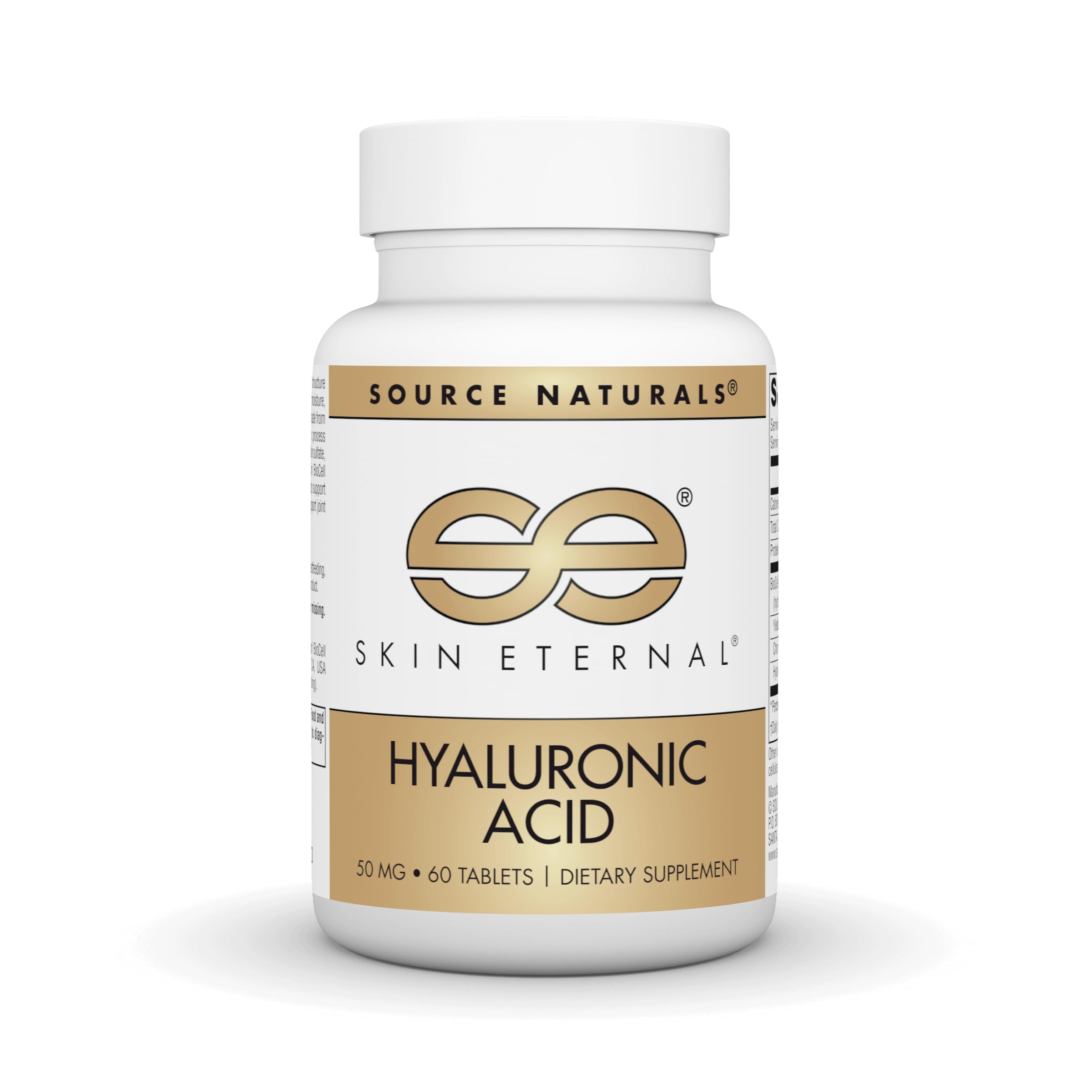 Source Naturals Skin Eternal Hyaluronic Acid, 50mg - 60 Tablets