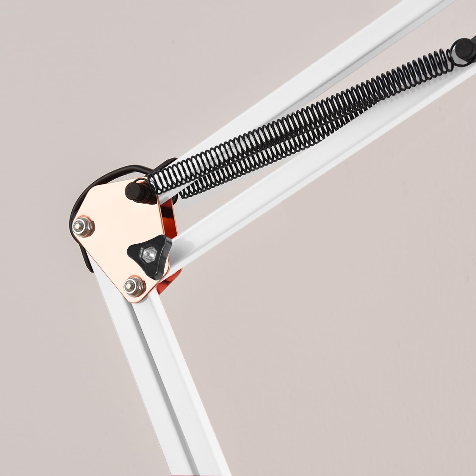 Milpoel Desk Lamp, Metal Swing Arm Table Lamp, E27 Desk Lamp, Clip on Light, Classical Swing Arm Architect Lamp - Image 4