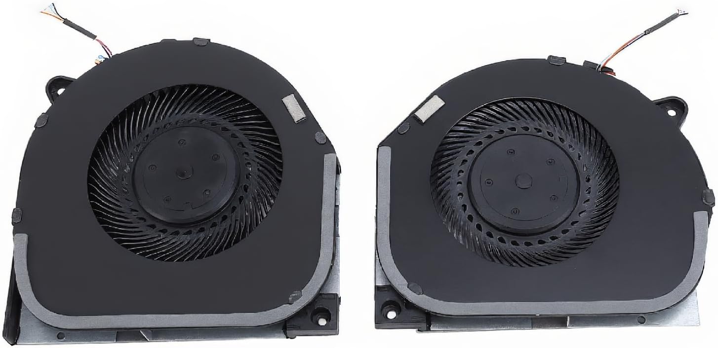Tangxi Y7000 CPU GPU Cooling Fan Replacement New for Legion Y7000 Y530 Y530 15ICH Laptop, CPU GPU Replacement Fan with Repair Kit, 4 Pin Fans, 1 Pair, Laptop Accessories