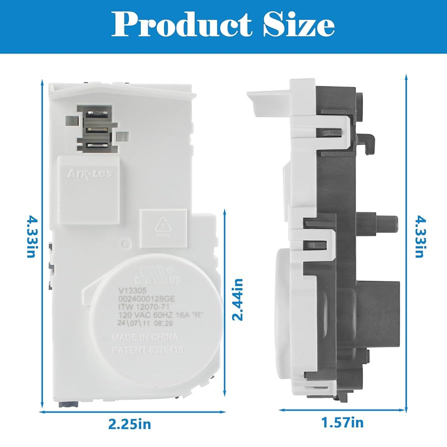 Amazon.com: WH01X29528 Clothes Washer Door Lock Replacement