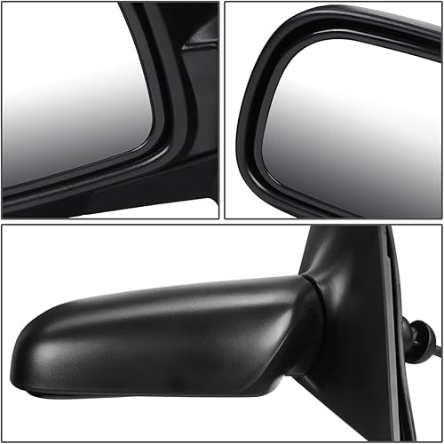 Miniatura 6 de DNA Motoring OEM-MR-TO1320197 Espejo retrovisor plegable no calentado para el lado izquierdo compatible con Echo 2000-2005