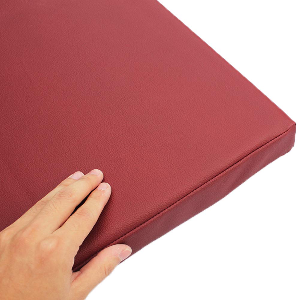 Waterproof Seat Cushions Zipper,Square Chair Pads Floor Pillow Cushion,8cm Thick Meditation Cushion Patio Outdoor